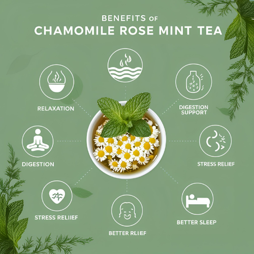 Blissful Floral Mint Tea